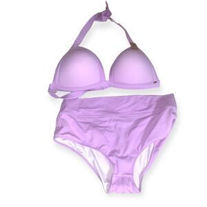 Victoria’s Secret Pink two piece lilac swimsuit